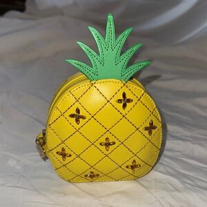 Kate Spade Yellow Pineapple-Shaped Women's Bag